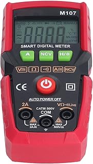 Multimètre numérique entièrement automatique testeur de tension compteur de tension dc et ac