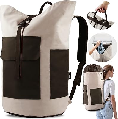 Sac à dos à linge joinpro, 125 l avec bretelles, design réglable