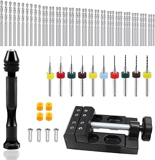 60 mini forets torsadés pour perceuse à main avec outils rotatifs de précision