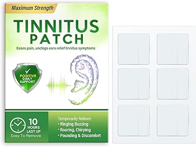 Soulagement des acouphènes pour les bourdonnements d'oreilles, patchs naturels de soulagement des acouphènes