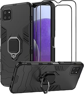 Easylifego pour samsung galaxy a22 5g - a22s coque avec béquille avec protecteur