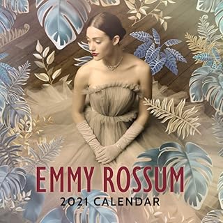 Calendrier emmy rossum 2021 : calendrier 2021 - 8,5\" x 8".5,calendrier mensuel 2021