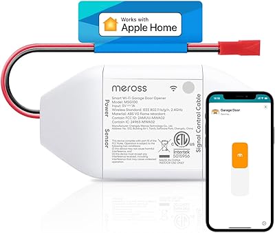 Télécommande d'ouvre-porte de garage intelligente compatible avec apple homekit amazon alexa