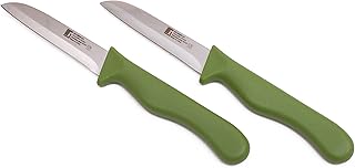 Ensemble de 2 couteaux à fruits bergener en acier inoxydable, vert, bg39900gr, vert/argent
