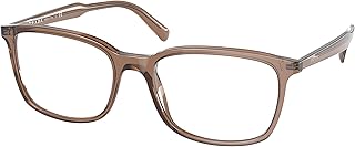 Lunettes de prescription prada pr 13xv marron clair 55 bordeaux marron clair