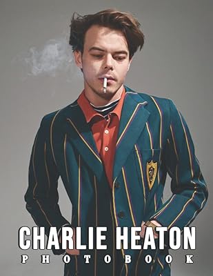 Le livre d'images de charlie heaton : un excellent cadeau avec des images