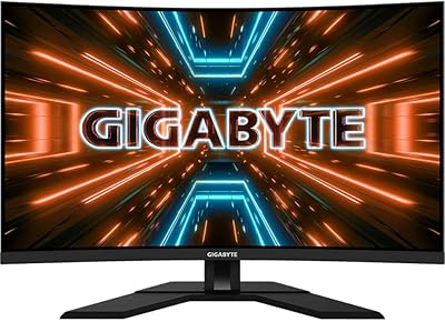Moniteur de jeu incurvé gigabyte m32uc va 1500r 4k uhd (3840 x 2160)