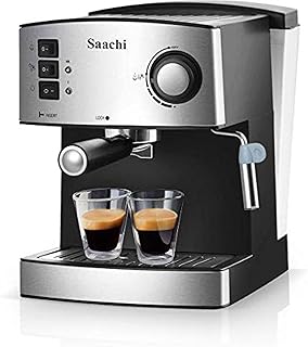 Machine à cappuccino liquide saachi, argent - nl-cof-7055