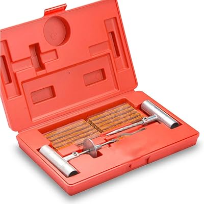 Kit de réparation de pneus universel pour réparation de crevaison et de bouchon