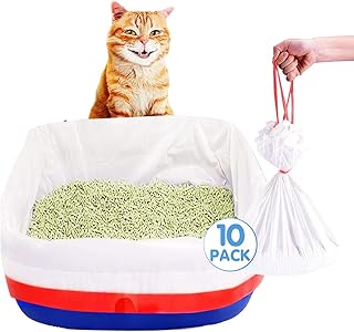 Sacs à litière pour chat paw paw you, doublures de bac à litière