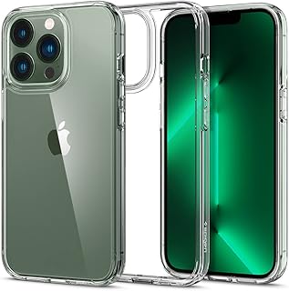 Coque spigen ultra hybrid conçue pour iphone 13 pro - crystal clear