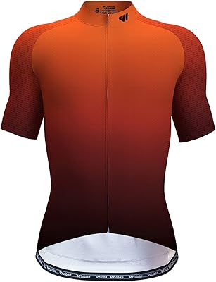 Maillot de vtt pour hommes à manches courtes, séchage rapide, 3 poches arrière