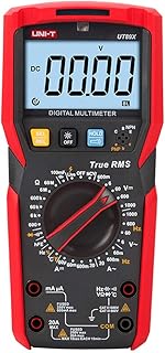 Multimètre trms uni-t ut89x, tension de courant ac dc, capacité, fréquencemètre avec testeur