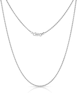Chaînes de collier en argent sterling nyc chaîne 925 pour hommes et femmes