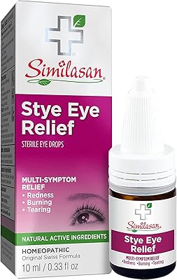 Soulagement des yeux simasan style 10 ml – 0,33 oz, paquet de 2