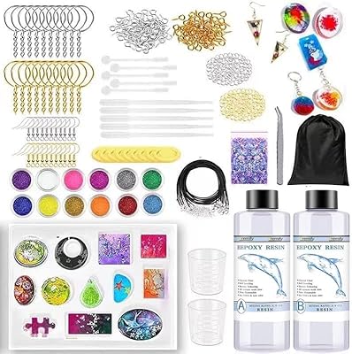 Kit de fabrication de bijoux en résine premify, ensemble de moules en résine