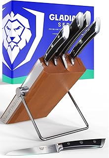 Ensemble de blocs de couteaux dalstrong 5 pièces série gladiator avec bloc