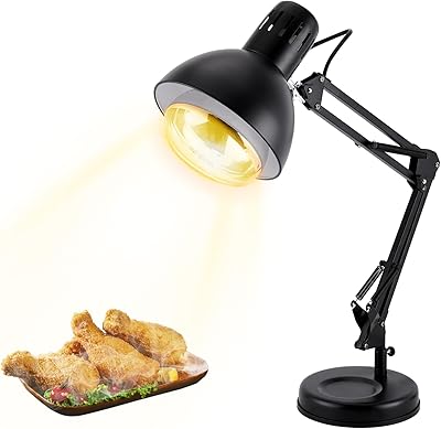 Lampe chauffante ym joinmix à température réglable 250 w lampe pour la cuisine