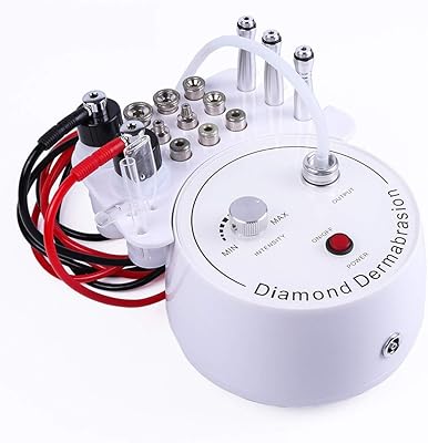 Appareil d'épluchage de la peau au diamant 3 en 1, machine de dermabrasion
