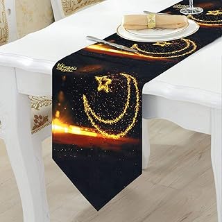 Chemin de table eid mubarak" décorations ramadan mubarak pour la maison