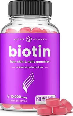 Comprimés à croquer de biotine 10 000 microgrammes [efficacité la plus élevée]