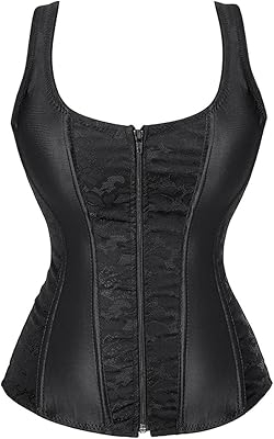 Chemise pour femme, ceinture de poitrine brodée en satin sexy, body shaper crunchongle