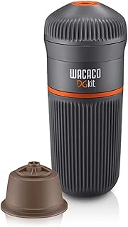 Wacaco dj set, accessoire nanopresso compatible avec les dosettes de café dj, parfait