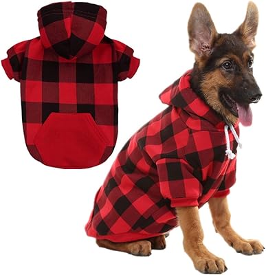 Sweat à capuche cool pour bébé chien avec chapeau, rouge yly2028-rd-2xl, taille xxl
