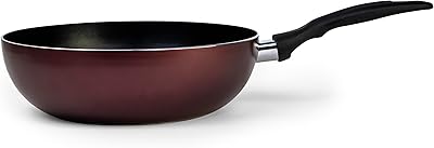 Poêle à frire antiadhésive wilson en aluminium avec fond à induction, grande poêle
