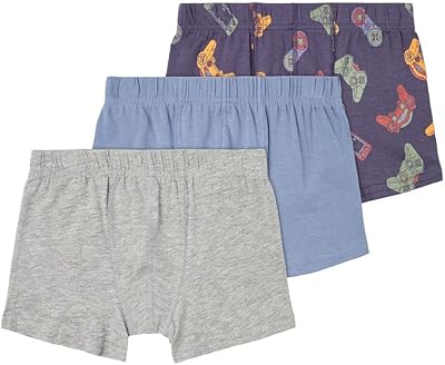Sous-vêtements de sport sleep it stone wash pour garçons, lot de 3