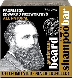 Ensemble d'échantillons de shampoing et d'après-shampoing pour hommes new beard du professeur fazworth's