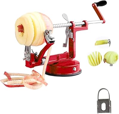 Éplucheur de pommes, éplucheur de pommes avec base à ventouse, éplucheur durable