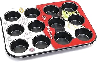 Moule à muffins 12 tasses betty crocker 25,5 x 19,5 cm