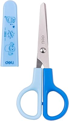 Ciseaux à pointe émoussée deli safety, ed60200, multicolores