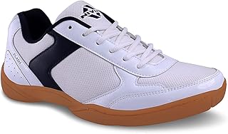 Chaussure de badminton flash, homme uk 40 (blanc/bleu), multicolore, 60810