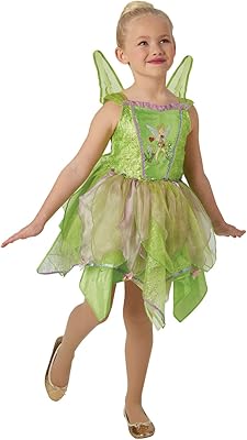 Rubie's 640054m disney fée clochette deluxe costume de fée strass, enfants, moyen
