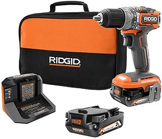 Ridgid r8711k kit de perceuse à percussion sous-compacte sans balais 1 2