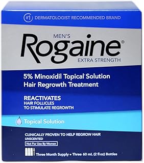 Traitement de repousse des cheveux rogaine super strength - 60 ml