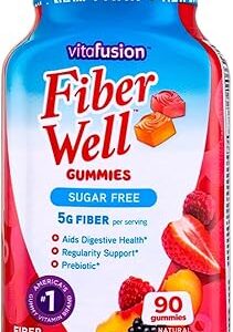Vita fusion, comprimés à croquer fiberwell - pêche - fraise - framboise - 90 comprimés à croquer (pack de 2). Diaytar : Le discount intelligent pour consommateurs avisés