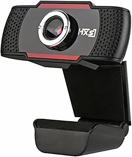Caméra webcam alesian hxsj s20 pc 480p hd avec microphone absorbant pour skype