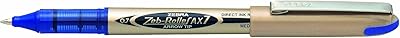 Zebra pen 15992 ax7 arrow tip 0,7 mm stylo plume rond - bleu