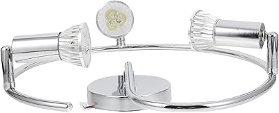 Osaladi plafonnier à trois têtes lumières d'intérieur pour la décoration plafonnier domestique lampe