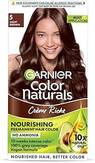 Garnier color naturals crème teinte 5 coloration cheveux châtain clair, 70 ml +