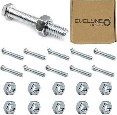 Paquet de 20 écrous et boulons m8 (vis 8 x 50 mm et écrou m8) boulon hexagonal/boulon à rivets complets. Optimisez votre budget avec Diaytar Sénégal