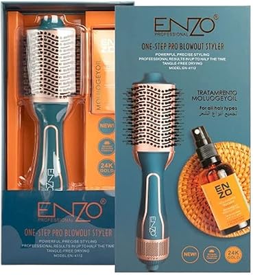 Brosse coiffante enzo hot hair drive