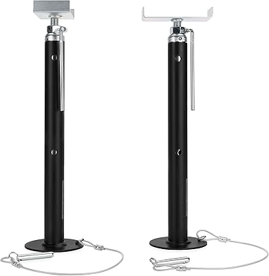 Supports coulissants robustes kamco easy lift 48866 - paquet de 2