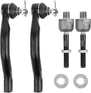 A-premium ensemble de 4 pièces kit d'extrémités de biellette de direction intérieure