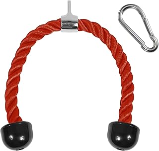 Fixation de câble double d-grip yes4all, corde de traction pour tous les triceps