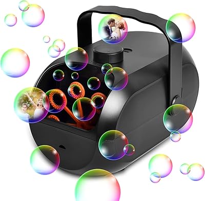 Machine à bulles professionnelle à main, batterie intégrée avec poignée portable et corps