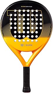 Raquette de paddle wilson burn team, 2 pièces, orange/noir